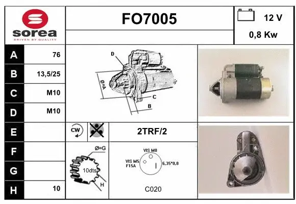 Starter (FO7005)