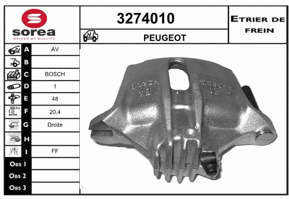 Brake Caliper (3274010)