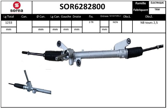 Steering Gear (SOR6282800)