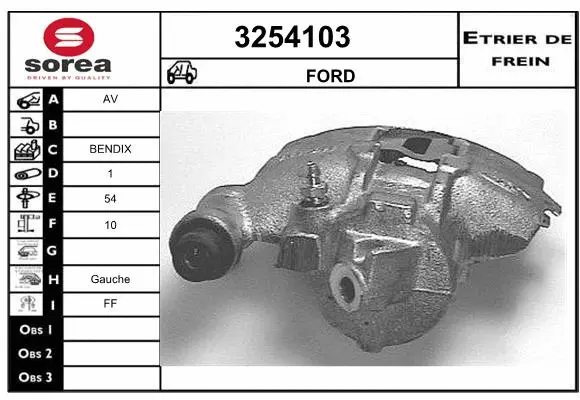 Brake Caliper (3254103)