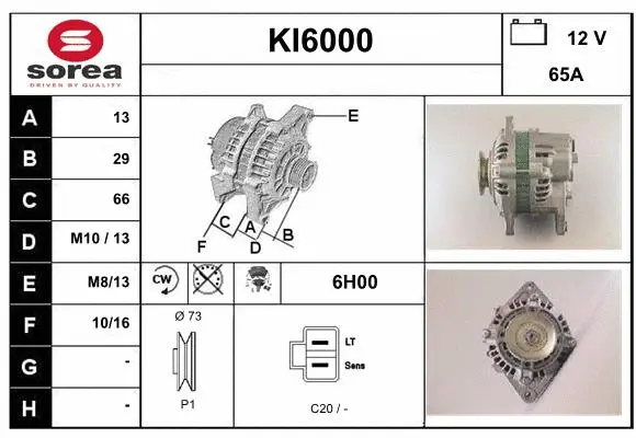 Alternator (KI6000)