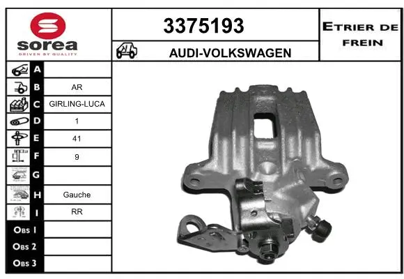 Brake Caliper (3375193)