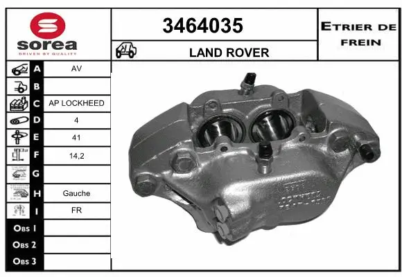 Brake Caliper (3464035)