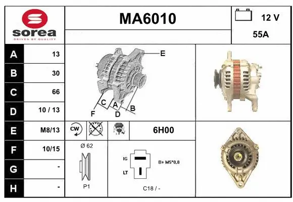 Alternator (MA6010)