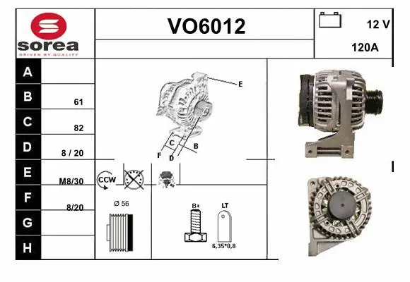 Alternator (VO6012)