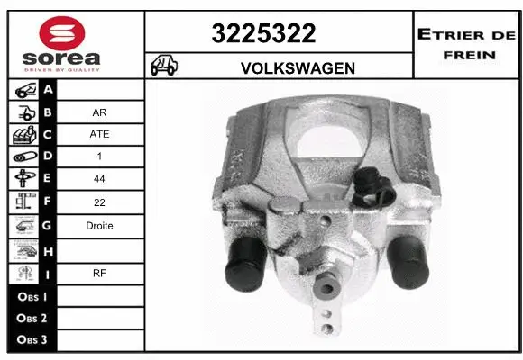 Brake Caliper (3225322)