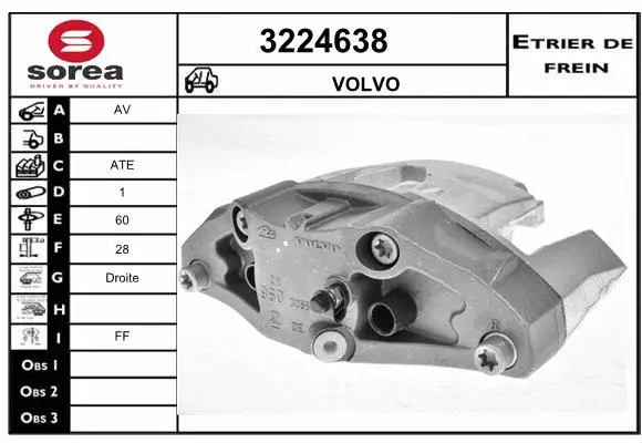 Brake Caliper (3224638)