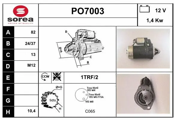 Starter (PO7003)