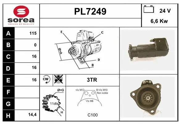 Starter (PL7249)