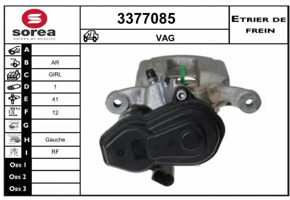 Brake Caliper (3377085)