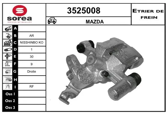 Brake Caliper (3525008)