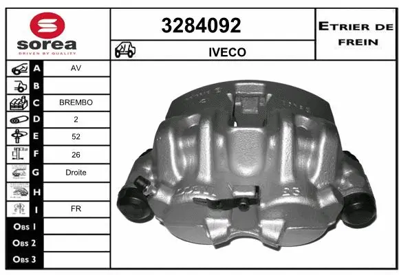 Brake Caliper (3284092)