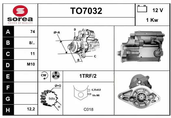Starter (TO7032)