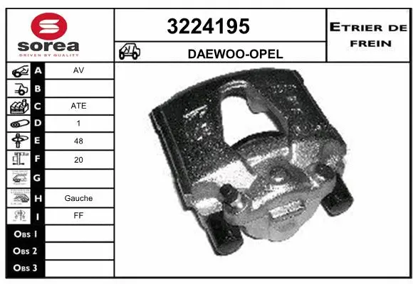 Brake Caliper (3224195)
