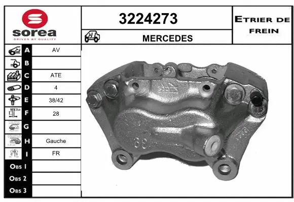 Brake Caliper (3224273)