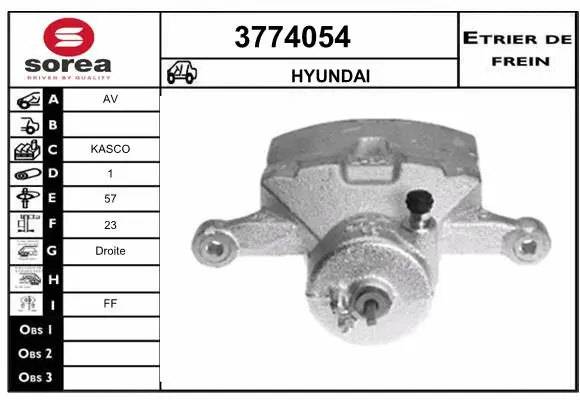 Brake Caliper (3774054)
