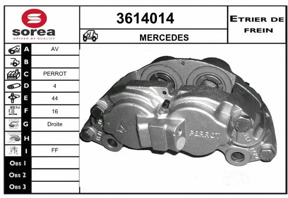 Brake Caliper (3614014)