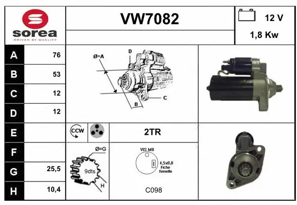 Starter (VW7082)