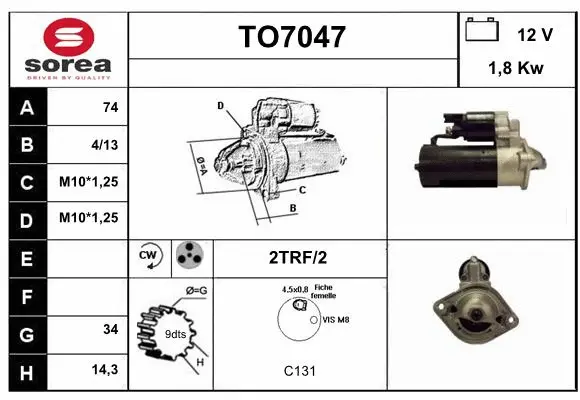 Starter (TO7047)
