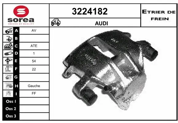 Brake Caliper (3224182)