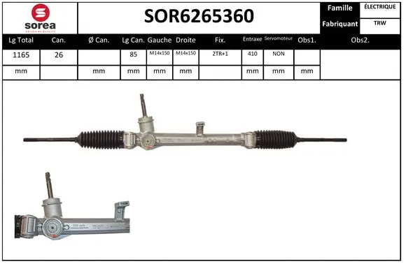 Steering Gear (SOR6265360)