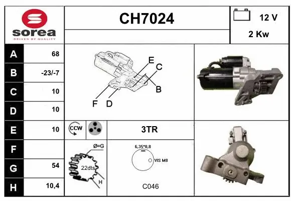 Starter (CH7024)