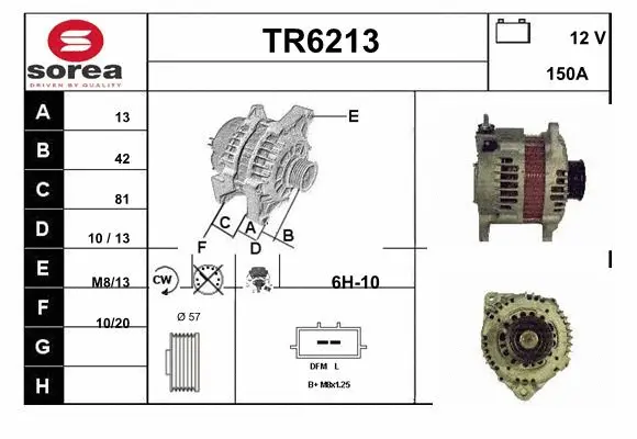 Alternator (TR6213)