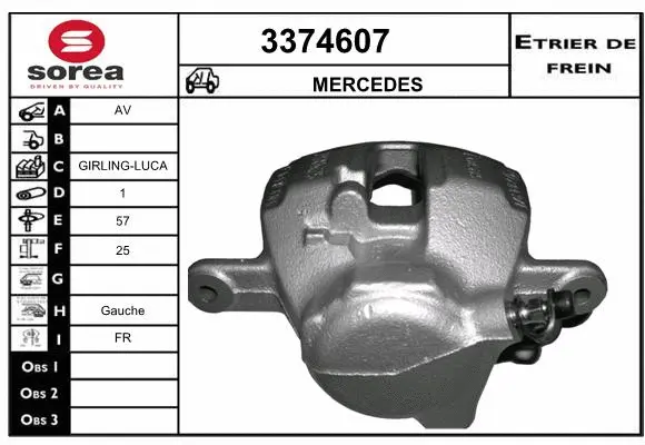 Brake Caliper (3374607)