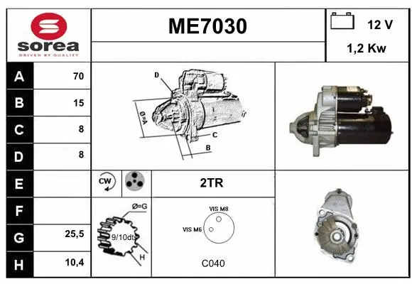 Starter (ME7030)
