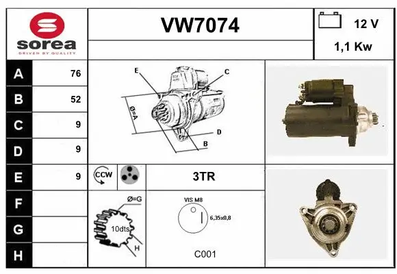 Starter (VW7074)