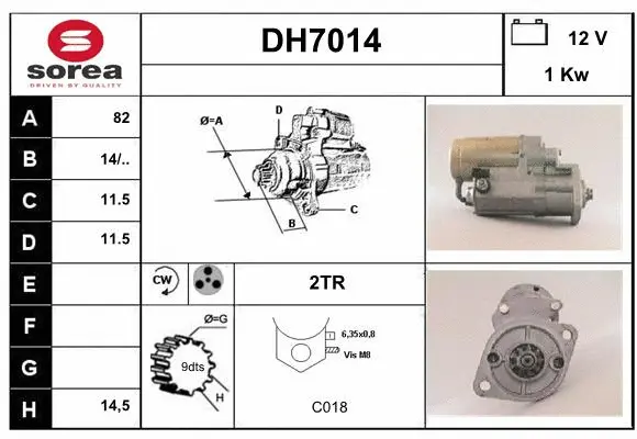 Starter (DH7014)