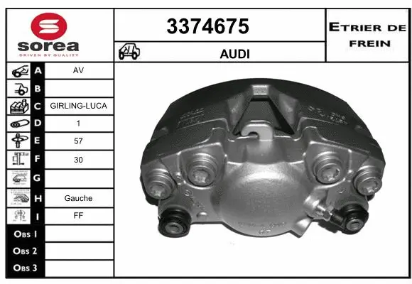Brake Caliper (3374675)