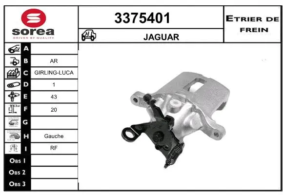 Brake Caliper (3375401)