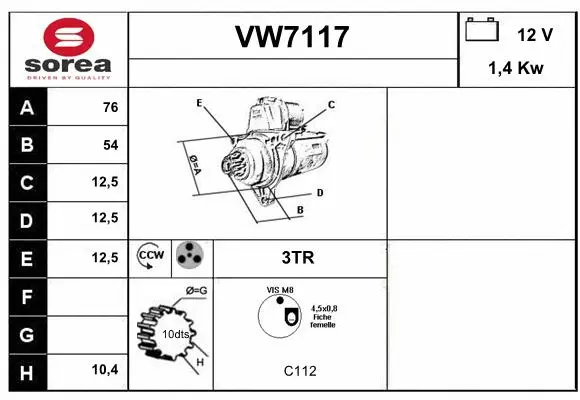 Starter (VW7117)