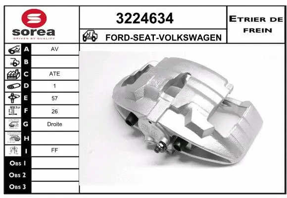 Brake Caliper (3224634)