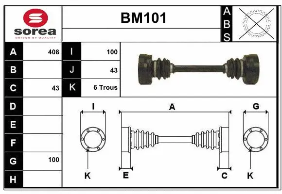 Drive Shaft (BM101)