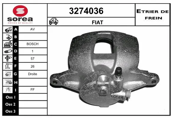 Brake Caliper (3274036)