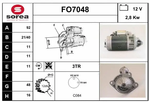 Starter (FO7048)