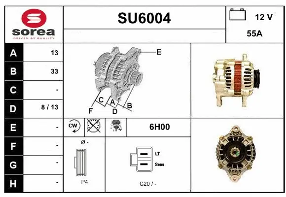 Alternator (SU6004)