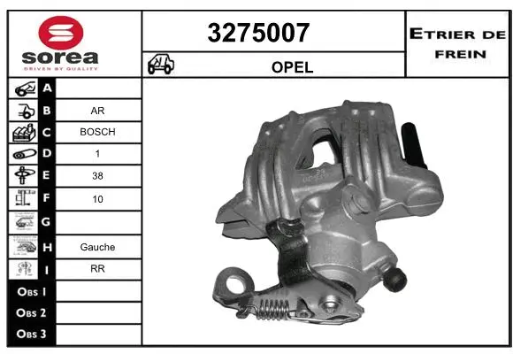 Brake Caliper (3275007)