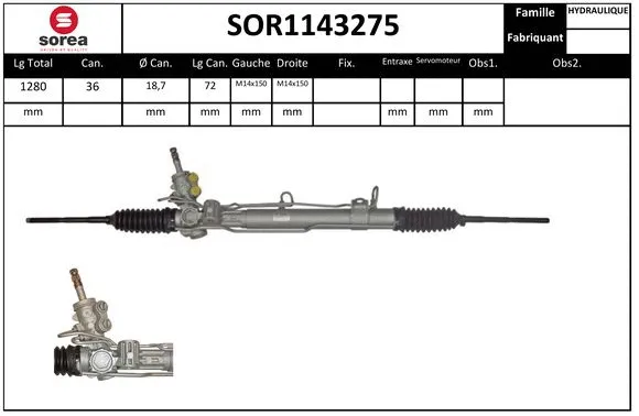 Steering Gear (SOR1143275)