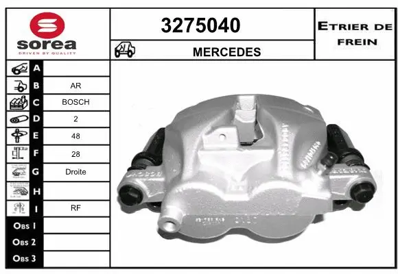 Brake Caliper (3275040)