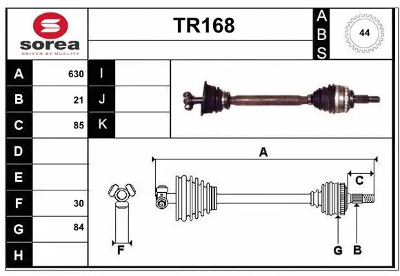 Drive Shaft (TR168)