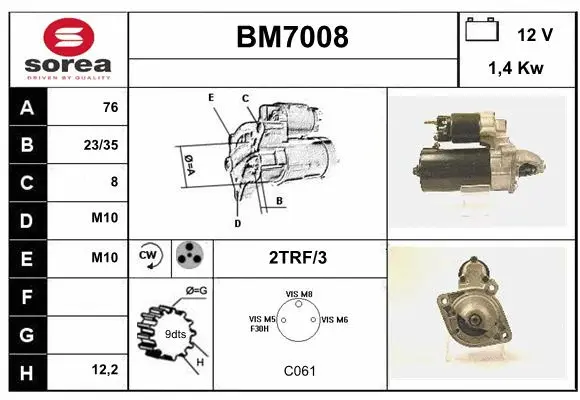 Starter (BM7008)