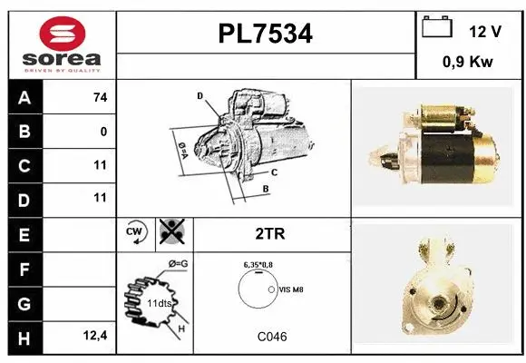 Starter (PL7534)