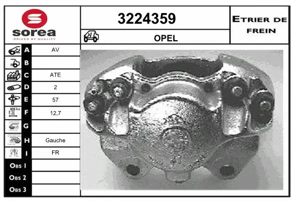 Brake Caliper (3224359)