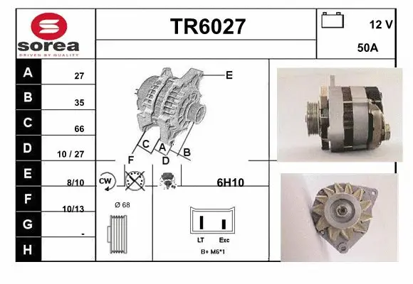 Alternator (TR6027)