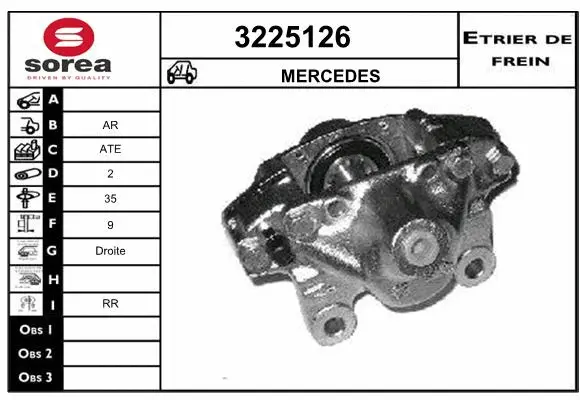 Brake Caliper (3225126)