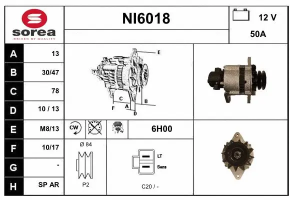 Alternator (NI6018)