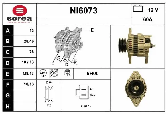 Alternator (NI6073)